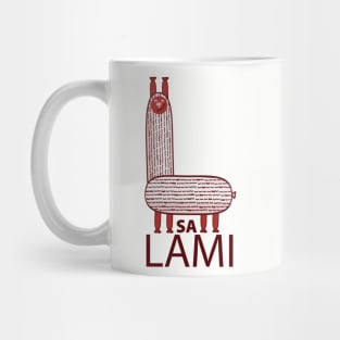 Llama funny pun Mug